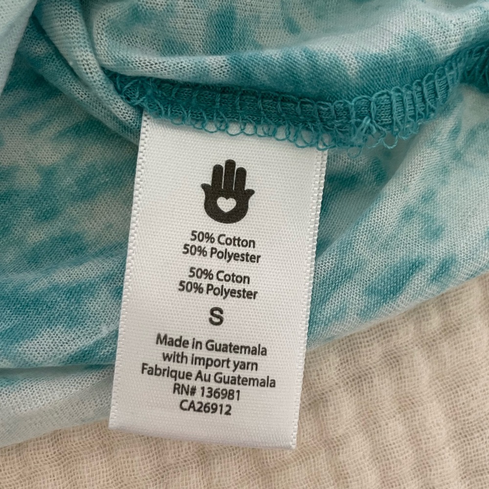 Spiritual Gangster Hamsa Waves Burnout Tank - Picture 6 of 8